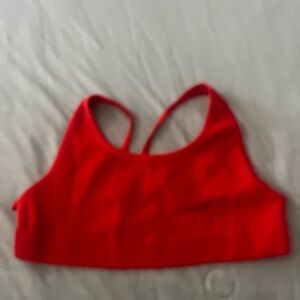 Free People Bright Red Bralette - Racerback